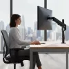 Monitor mount MACLEAN MC-135 gas spring for 17 inch–32 inch screens, load 2–10 kg, black