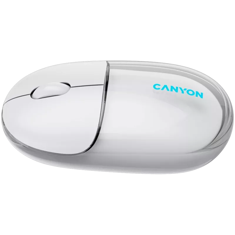 CANYON mouse OnClick 24 BT/ Wireless Transparent/White