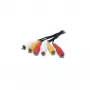 Audio Cable ShiverPeaks BASIC-S 3x RCA - 3x RCA 5.0m