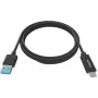 Vision Professional USB-C to USB-A Cable USB 3.0 3A Black