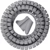 Brennenstuhl cable organiser Coiled Hose L= 2,5 m, Ø= 20 mm, Grey