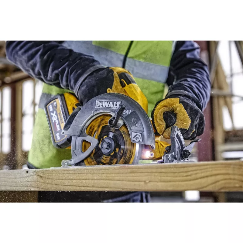 Portable circular saw DeWalt DCS578NT — cordless handheld saw, 1 pc