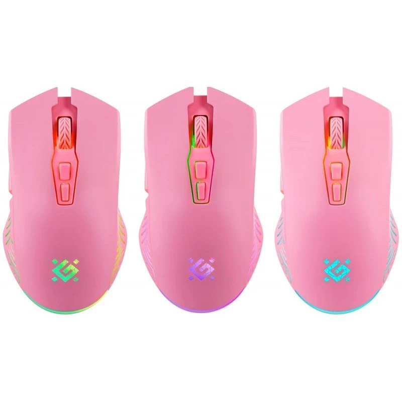 Wireless gaming mouse DEFENDER P ANDORA PINK interface