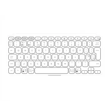Logitech Keys-To-Go 2 keyboard Universal Bluetooth QWERTY US International White