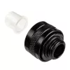 Fitting Alphacool 17471 — brass black, Ø22 mm, height 20 mm