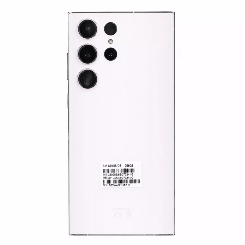 Samsung Galaxy S23 Ultra S918B DS 8/256GB White (REMADE) 2Y