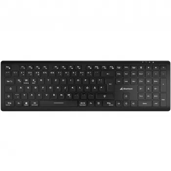 Sharkoon OfficePal K30W black DE-Layout Rubberdome