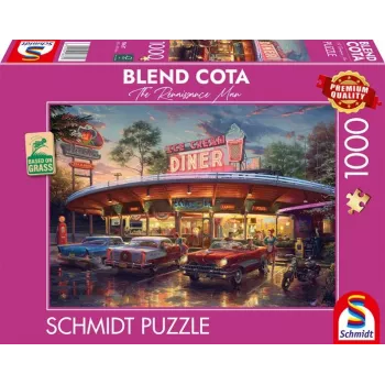Blend Cota: American Diner, Puzzle 1000 Pieces