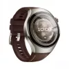 Smartwatch HUAWEI WATCH 5 Classic 46 mm, 1.38 inch AMOLED 466×466, Touchscreen, GPS, Silver case, Brown band
