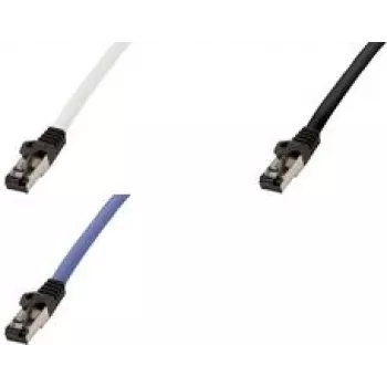 Logilink Professional PrimeLine - Patch-Cable - RJ-45 (M) to RJ-45 (M) - 20 m - 6.2 mm - S/FTP, PiMF - CAT 8.1 - 40-Gigabit-Ethernet, Halogen-Free - Light Grey, RAL 7035 (CQ8112S)