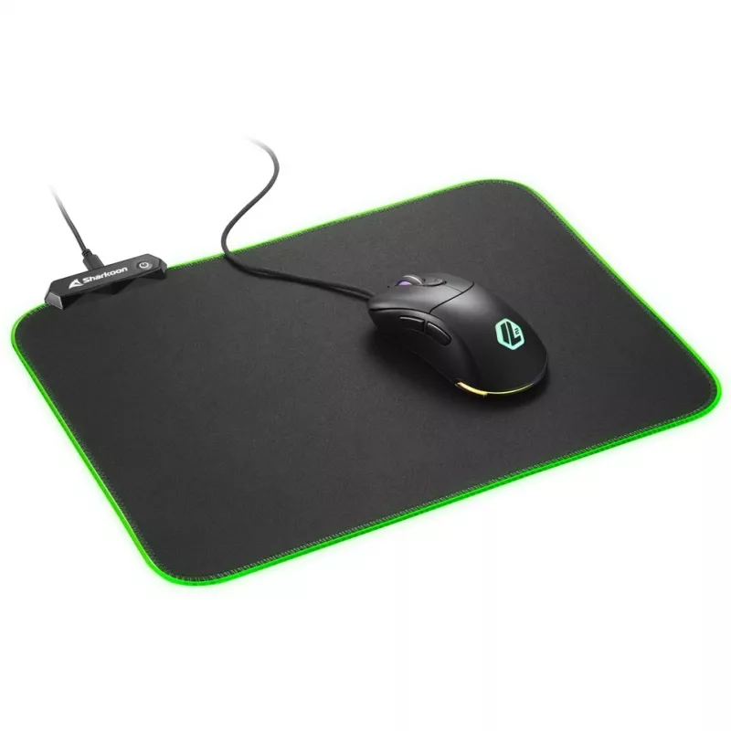 1337 RGB V2 Gaming Mat 360, Gaming Mouse Pad black