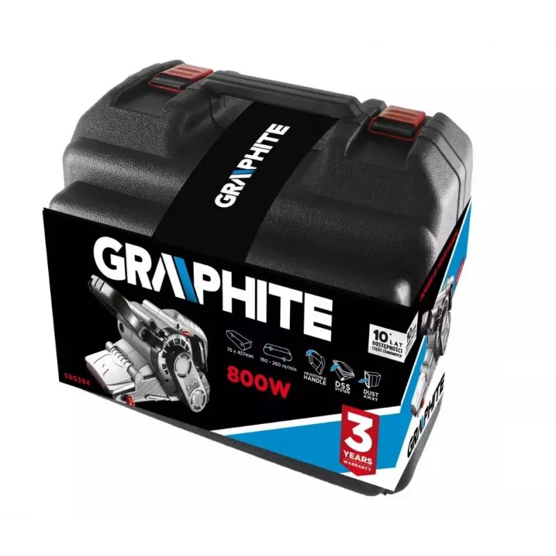 Belt sander GRAPHITE 59G394