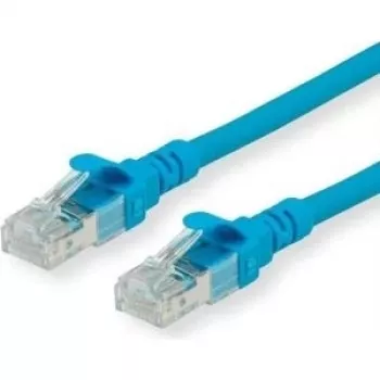 Networking Cable ROLINE 21.15.2747 U/UTP Cat6a 10m Blue