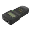 Cable Tester QOLTEC 54279 — RJ45, RJ12, BNC Testing Tool