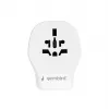 Wall travel adapter GEMBIRD TPA-1A2C20-02-W 20W — 1×USB-A + 2×USB-C, Type G plug, 100–250V, white
