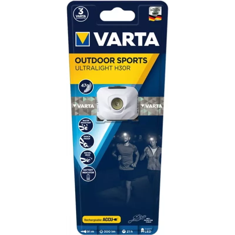 Headband flashlight Varta ULTRALIGHT H30R