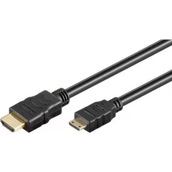 HDMI cable WENTRONIC Mini HDMI to HDMI High Speed with Ethernet, 5 m