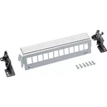 Hager Network-Patchpanel Keystone CAT 6a,Cat.7 Raw Cable,Cat.7a Raw Cable (FZ12MK)