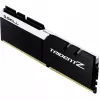 DIMM 32 GB DDR4-3200 (2x 16 GB) Dual-Kit, Arbeitsspeicher schwarz/weiß, F4-3200C16D-32GTZKW, Trident Z, INTEL XMP