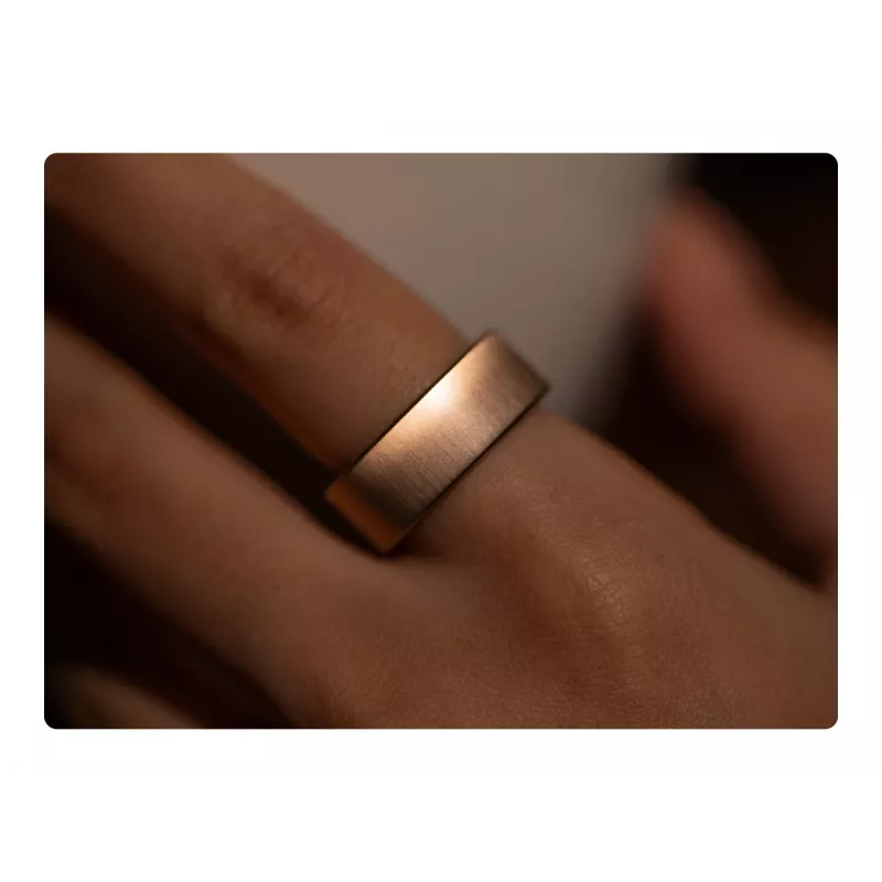 Ultrahuman Ring Air, Rose Gold, Size 7 | Ultrahuman