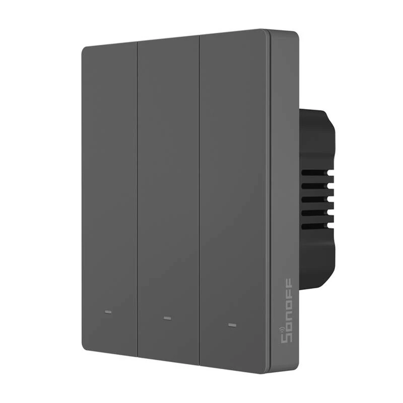 Smart wall switch Sonoff M5-3C-80 Wi‑Fi — 3‑gang, wall-mounted smart switch, model M5-3C-80