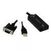 Video cable adapter LogiLink CV0060 Black