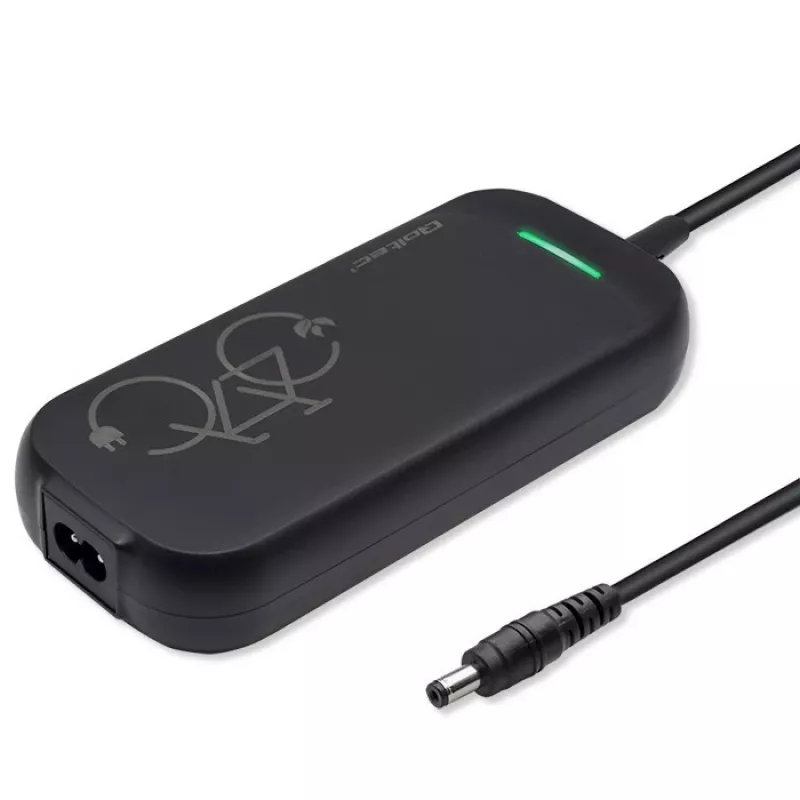Ebike charger QOLTEC 50332 — 36V/42V output, 2A, 5.5×2.1 mm plug