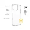 Back Cover FIXED AntiUV for Apple iPhone 16 Pro Max, TPU Clear