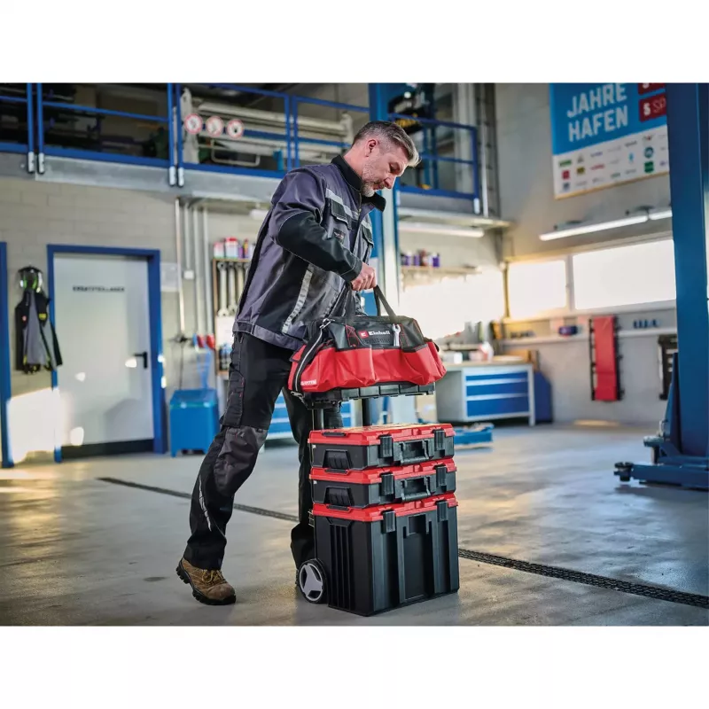 Tool Storage Case Einhell 4540036 Black Red 440x220x330mm 1.56kg