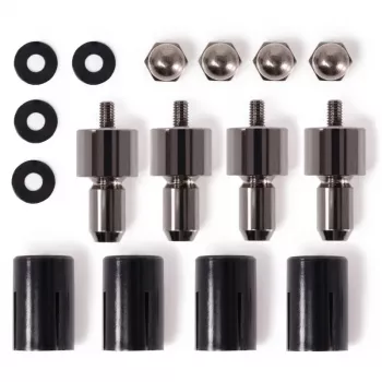 Mounting kit Alphacool 15725 Black Stainless steel 25mm 10g