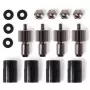 Mounting kit Alphacool 15725 Black Stainless steel 25mm 10g