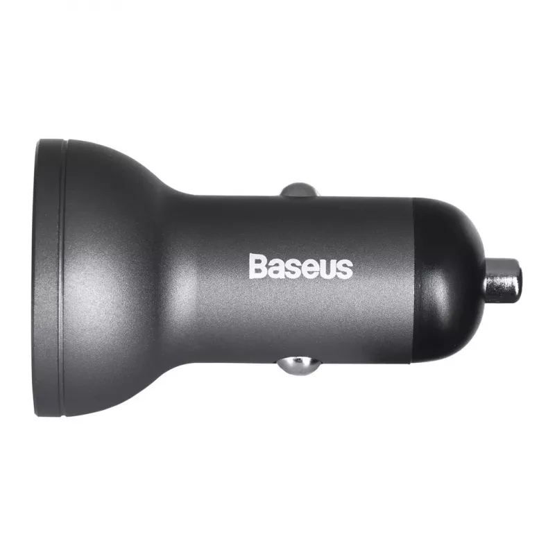 Baseus CCBX-0G mobile device charger Universal Black, Grey Cigar lighter Auto