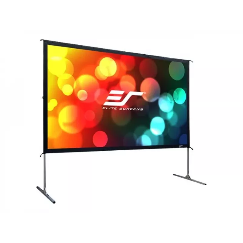 Elite Screens | Yard Master 2 Mobile Outdoor screen WV-Dual | OMS100H2-DUAL | Diagonal 100 inch | 16:9 | Viewable screen width (W) 222 cm