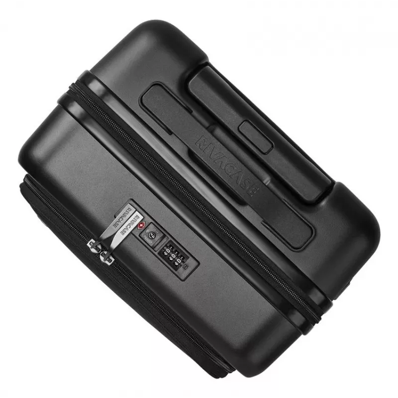 Hard-shell Trolley Case Rivacase 20 inch model 8180, wheeled protective laptop case