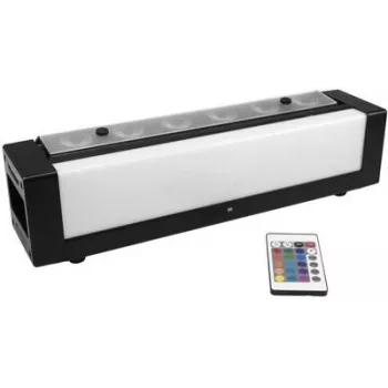 LED effect light EUROLITE Bar-6 DMX 36 LEDs — compact stage bar with 36 RGB LEDs, DMX control