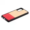Smartphone case man and wood Galaxy S20 Miss Match Black — protective back cover for Samsung Galaxy S20