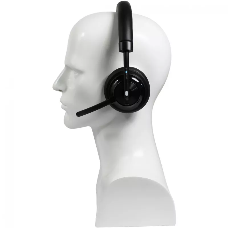 Wireless headset Plusonic W320 Dual DECT Stereo — cordless DECT stereo headset, dual-base support
