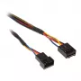 Internal power cable Aqua-Computer 53163, 0.5 m, male to female connector