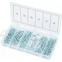 Hook and Eye Screws set KS Tools 970.0380 — 151-piece kit for fastening and hanging