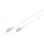 Network Cable Digitus CAT 6 U/FTP Slim patch cord RJ-45 Cat6 1m Grey