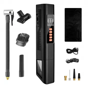 Extralink Car Vacuum Cleaner with 2-in-1 Compressor 12V USB