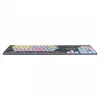 Mechanical-style full-size keyboard LogicKeyboard LKB-PT-TPC, USB + Bluetooth, QWERTZ German, Black