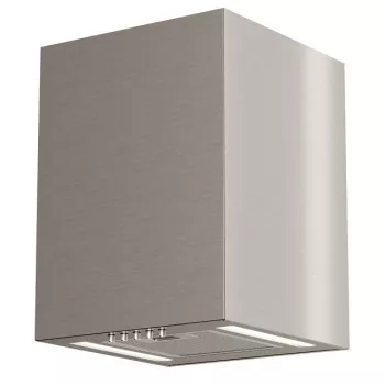Extractor hood MAAN ELBA MINI WPB 430, satin steel, 300 mm diameter, 400 mm height, electronic control, grease filter