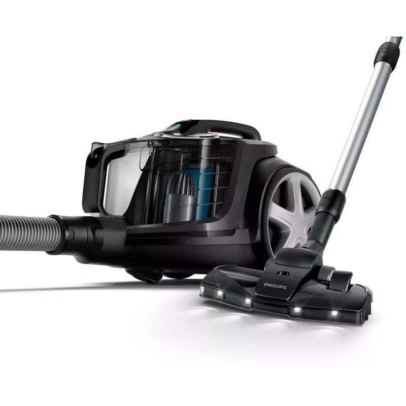 Cylinder vacuum Philips PowerPro Expert FC9747/09 — 900 W, 2 L bagless, HEPA, black