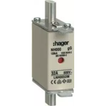 Hager LNH0032M. Width: 21 mm, Height: 79 mm (LNH0032M)