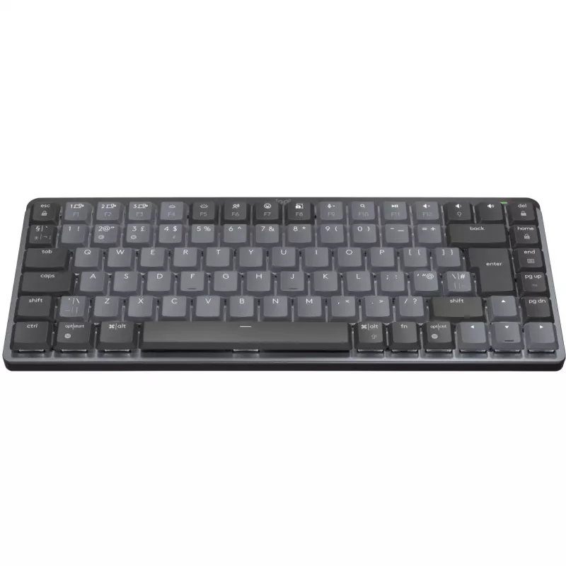 Logitech MX MECH. Mini Wrls ILLUM. Keyb - Graphite - UK - Emea (920-010779)