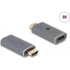 DeLOCK 64324 HDMI EDID Emulator 8K, Anthracite