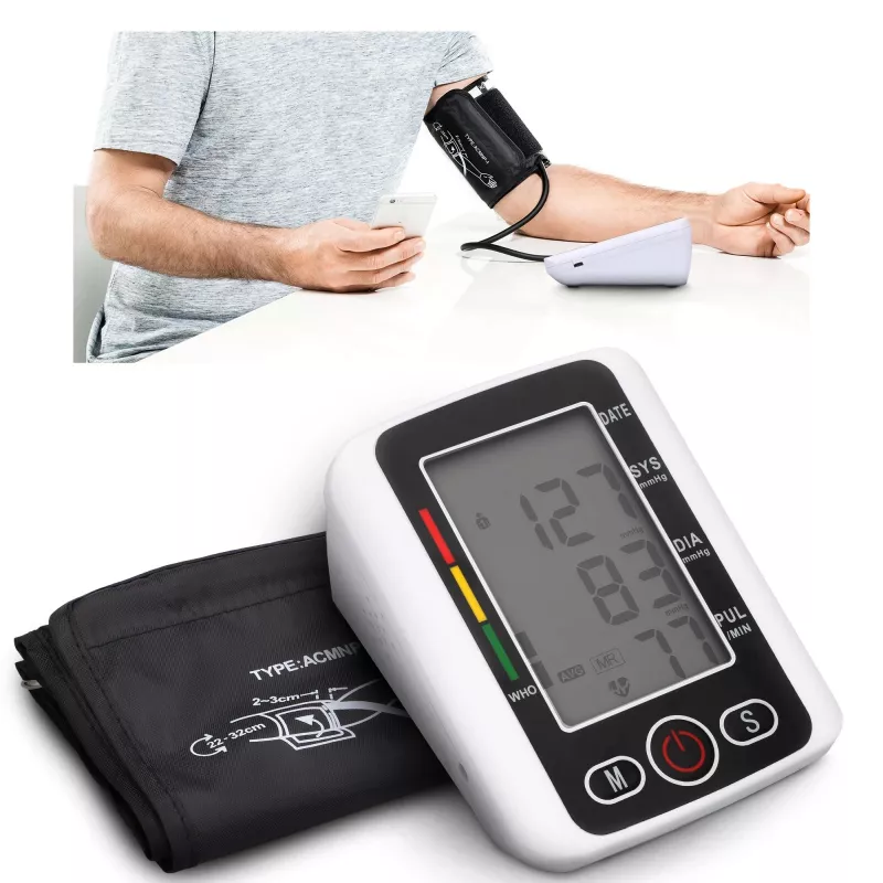 Extralink Smart Life K-69 Blood Pressure Monitor, Black