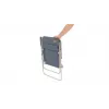 Camping chair Outwell Blackpool Ocean Blue — 2-leg folding chair, max load 120 kg, 3.3 kg, 55 cm wide