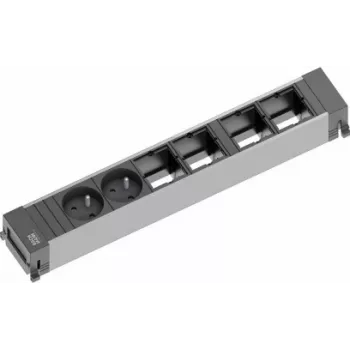 Bachmann POWER FRAME power extension 0.2 m 2 AC outlets Indoor Black